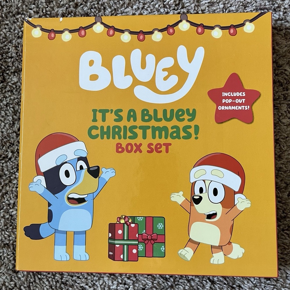 It's a Bluey Christmas! Box Set: In- 0593662083, Penguin Young Reader, hardcover